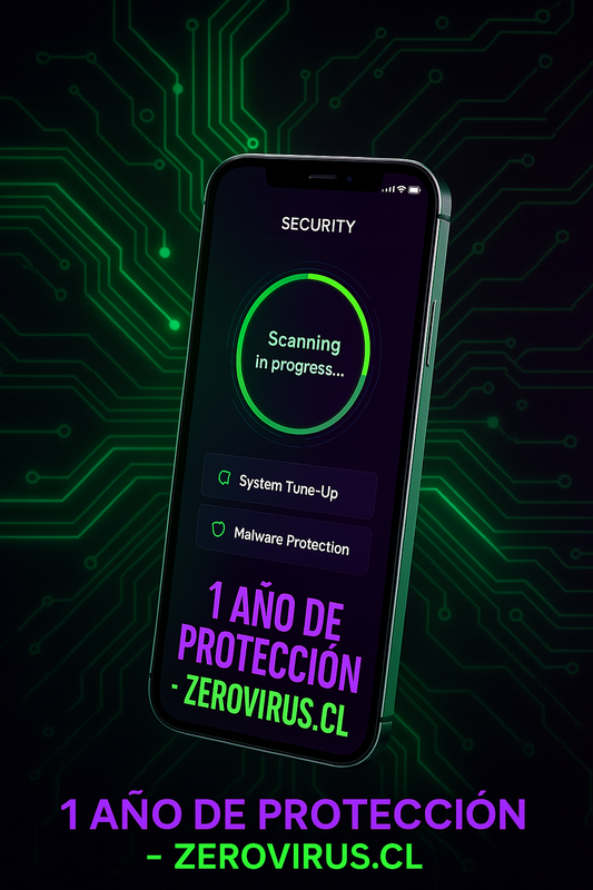 🛡️ Zerovirus Premium - Protección Total por 1 Año
